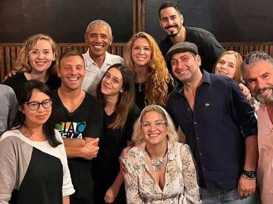 WORKING IN THE CITY: President Obama Dined At Landini's in Little